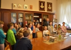 Dzieci z Młodzieżowego Domu Kultury z wizytą u Burmistrza