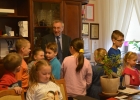 Dzieci z Młodzieżowego Domu Kultury z wizytą u Burmistrza