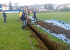 Prace na stadionie "Wierchy"