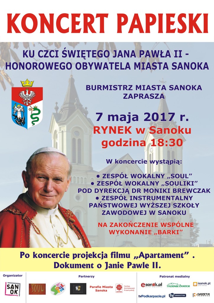 plakat Koncert Papieski 2017 — kopia