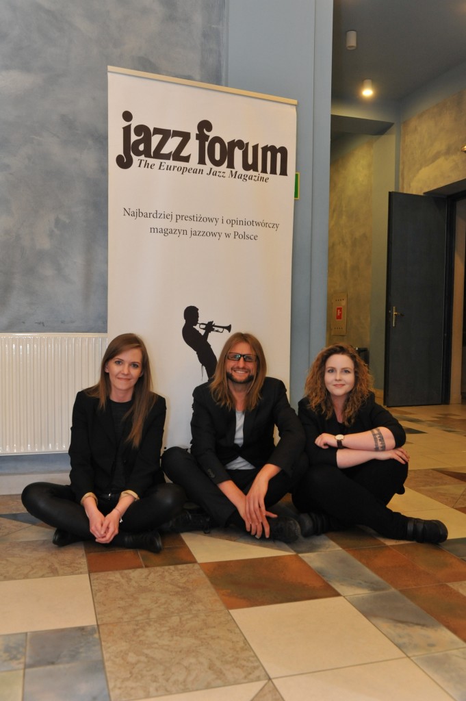 Leszek Możdżer & Jazz Forum team Asia Pieczykolan i Mariola Borowska, fot. Z.Nater