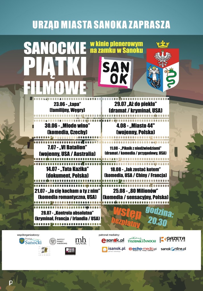 plakat kino plenerowe 2017