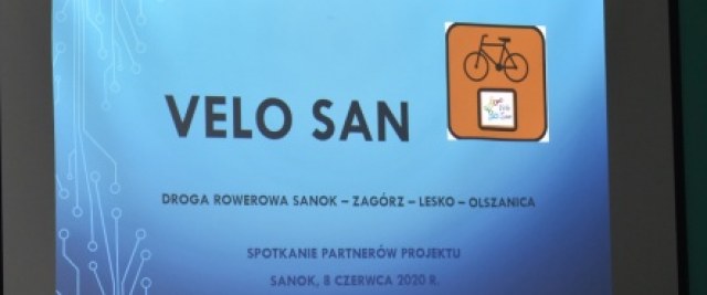 Miasto Sanok ważnym partnerem dla projektu Velo San