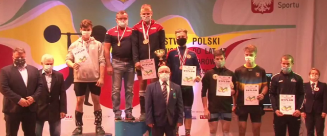 Seweryn Przybylski wicemistrzem Polski w podnoszeniu ciężarów