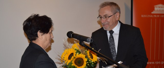 Sanoczanka odznaczona przez Rzecznika Praw Obywatelskich