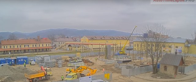 Codzienny raport z budowy dworca multimodalnego (VIDEO)