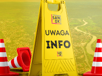 Zamknięcie ulicy Kościuszki dla ruchu drogowego