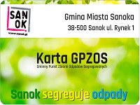 Karta Gminnego Punktu Zbiórki Odpadów Segregowanych