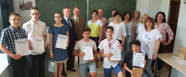 Uroczyste podsumowanie konkursów: matematycznego oraz przyrodniczego