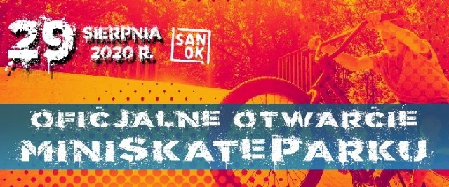 Oficjalne otwarcie Miniskateparku na zakończenie wakacji