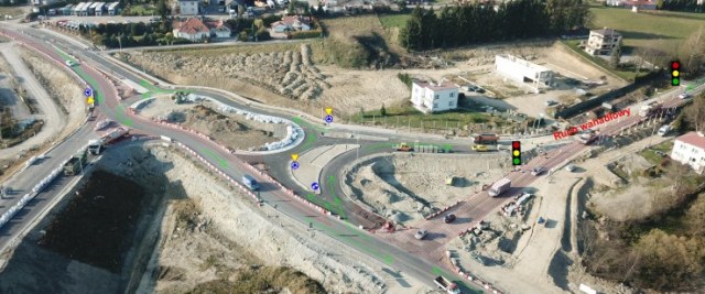 Budowa obwodnicy Sanoka – zmiana organizacji ruchu na skrzyżowaniu DK28 z DW886