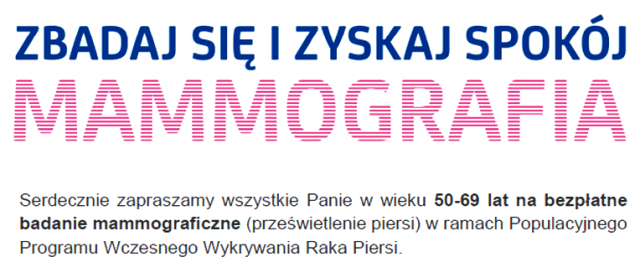 mammobus LUX MED – bezpłatne badania mammograficzne dla kobiet w wieku 50-69 lat