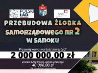 Przebudowa Żłobka Samorządowego nr 2 w Sanoku