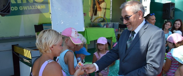 Wiele atrakcji dla najmłodszych Sanoczan na Rynku