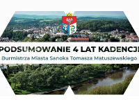 4 lata kadencji burmistrza Tomasza Matuszewskiego