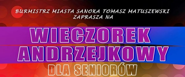Wieczorek andrzejkowy dla Seniorów