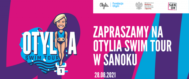 Otylia Swim Tour 28 sierpnia w Sanoku