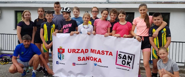 Łyżwiarze w Chorwacji