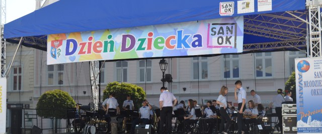 Dzień Dziecka na sanockim Rynku