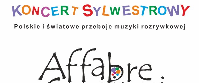 AFFABRE CONCINUI – koncert sylwestrowy w SDK