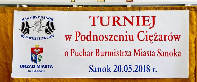 Rywalizowali o Puchar Burmistrza w podnoszeniu ciężarów (ZDJĘCIA)